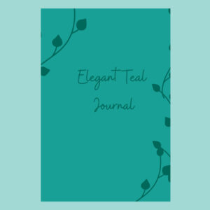 Elegant Teal Journal